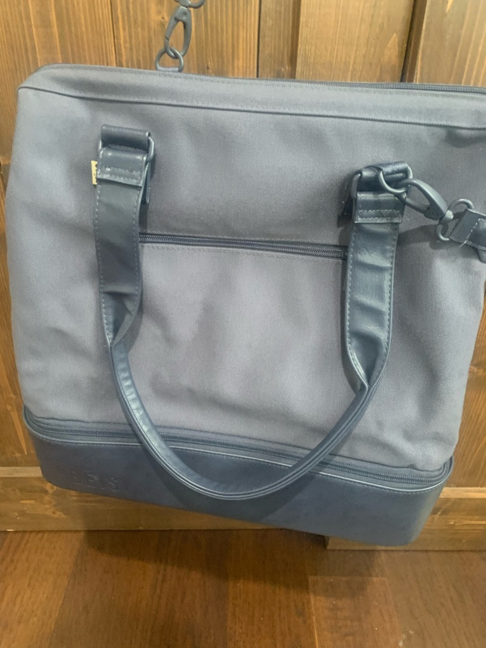 BEIS The Weekender Large in Dusty Navy Blue